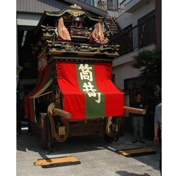 名古屋では最古となる山車「湯取車（ゆとりぐるま）」の写真